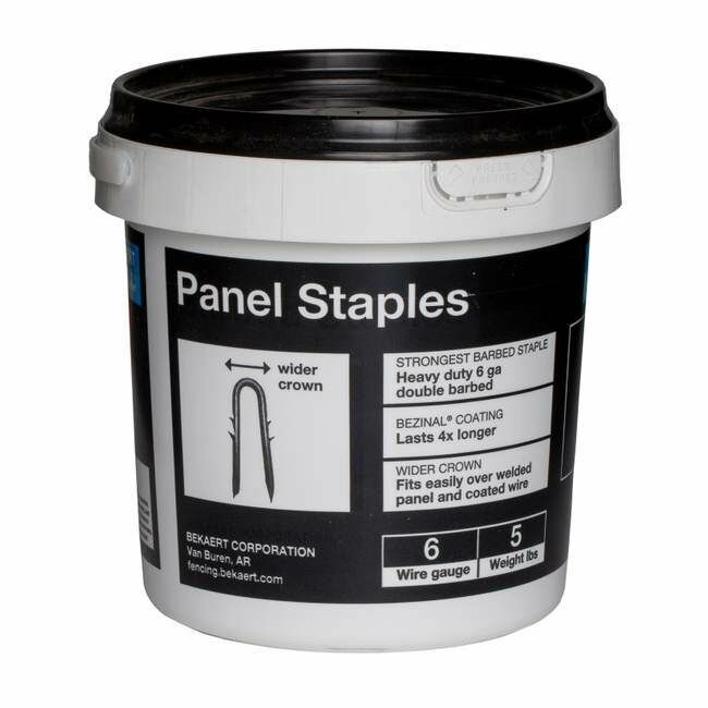 Bekaert 2.5 in Panel Staples - 5Lb