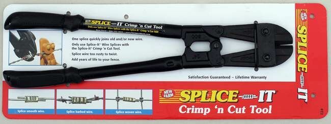 New Farm Splice-It Crimp "N Cut Tool