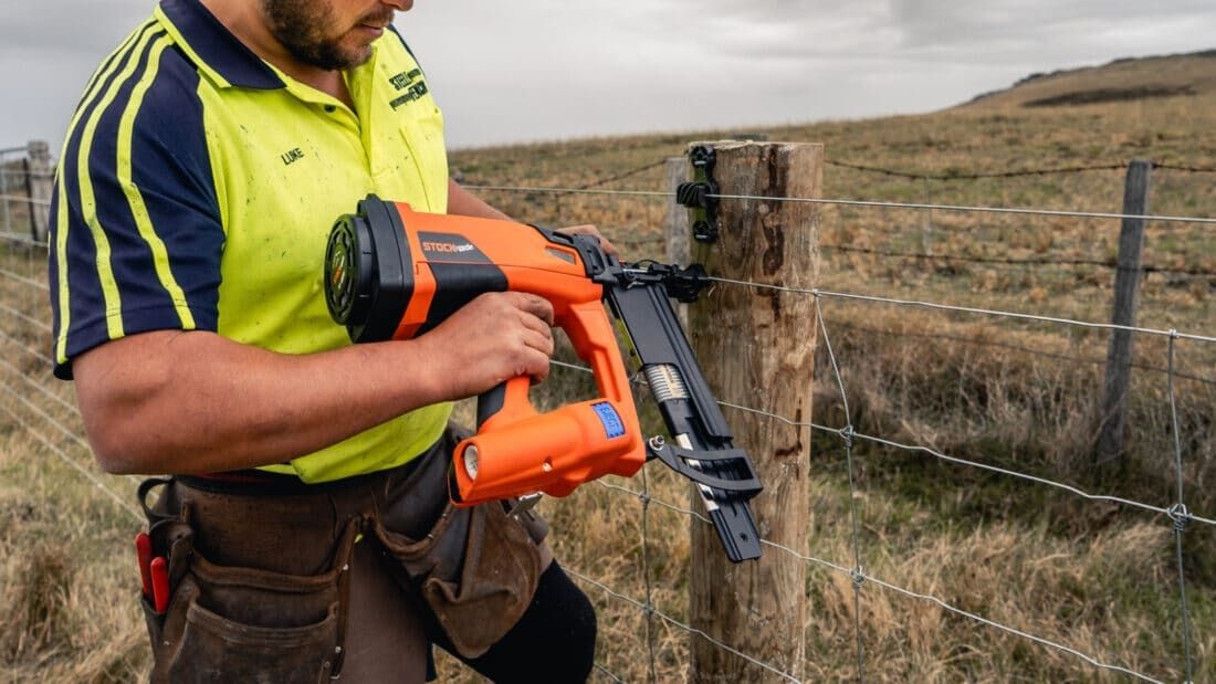 Stockade ST400i Cordless Fence Post Staple Gun