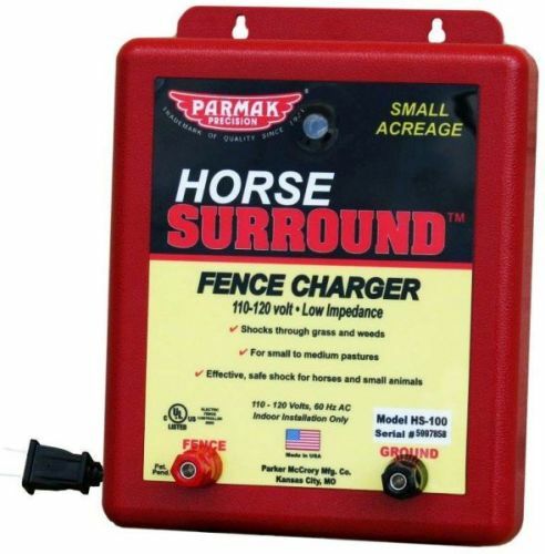 Parmak Precision Horse Surround Electric Fence Charger 110120 Volt