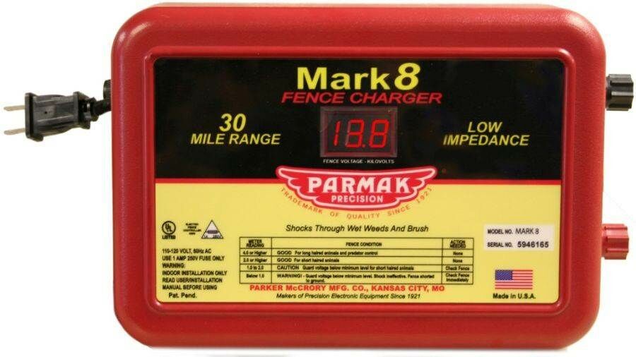 Parmak Precision Mark 8 Model 110-120 Volt Fence Charger