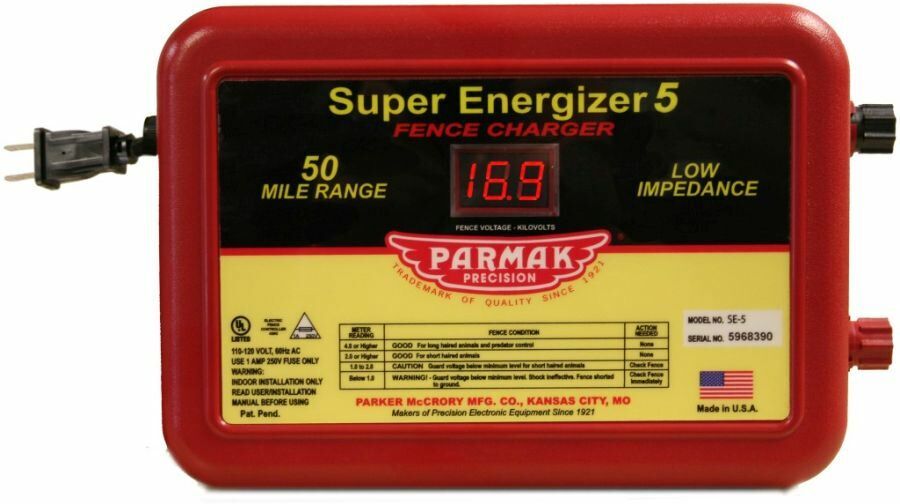 Parmak Precision Super Energizer Model Se-5 110-120 Volt