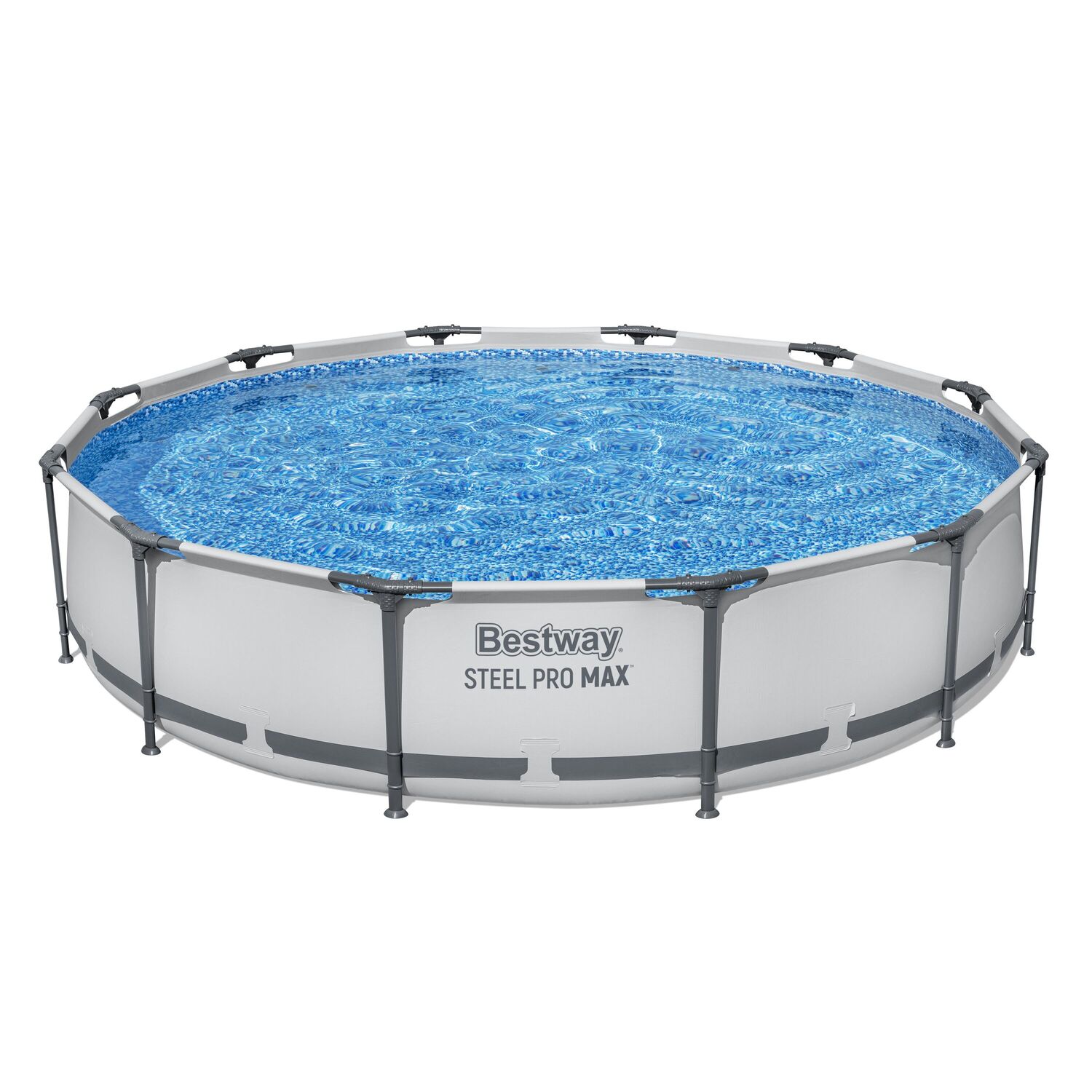 Bestway Steel Pro MAX Round Above Ground Pool Set, 12 ft. x 30 in.