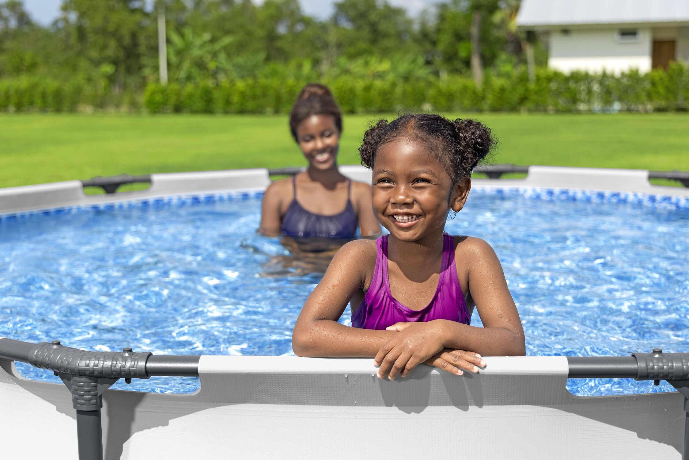 Bestway Steel Pro MAX Round Above Ground Pool Set, 12 ft. x 30 in.