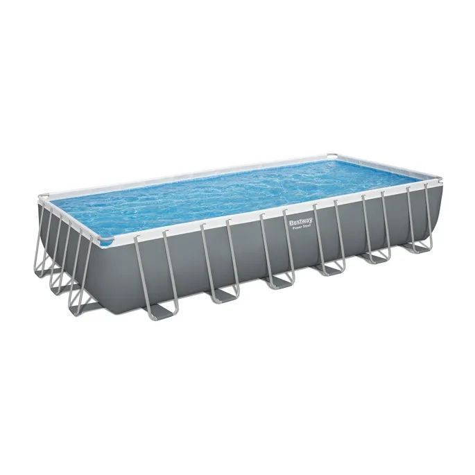 Bestway Power Steel Above Ground Pool Set, 14-Ft x 12-Ft x 52-In
