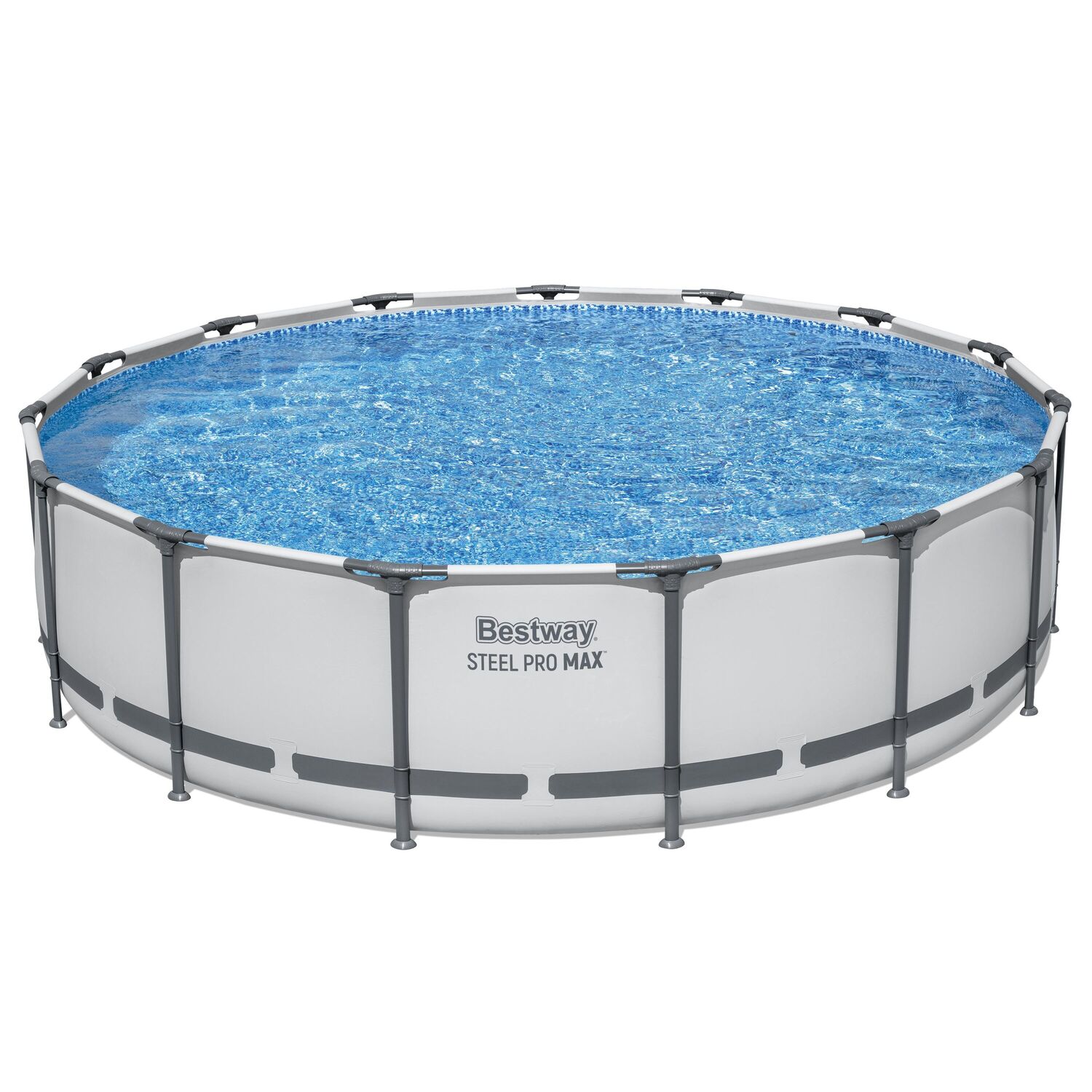 Bestway Steel Pro MAX Round Above Ground Pool Set, 15 ft. x 42 in.