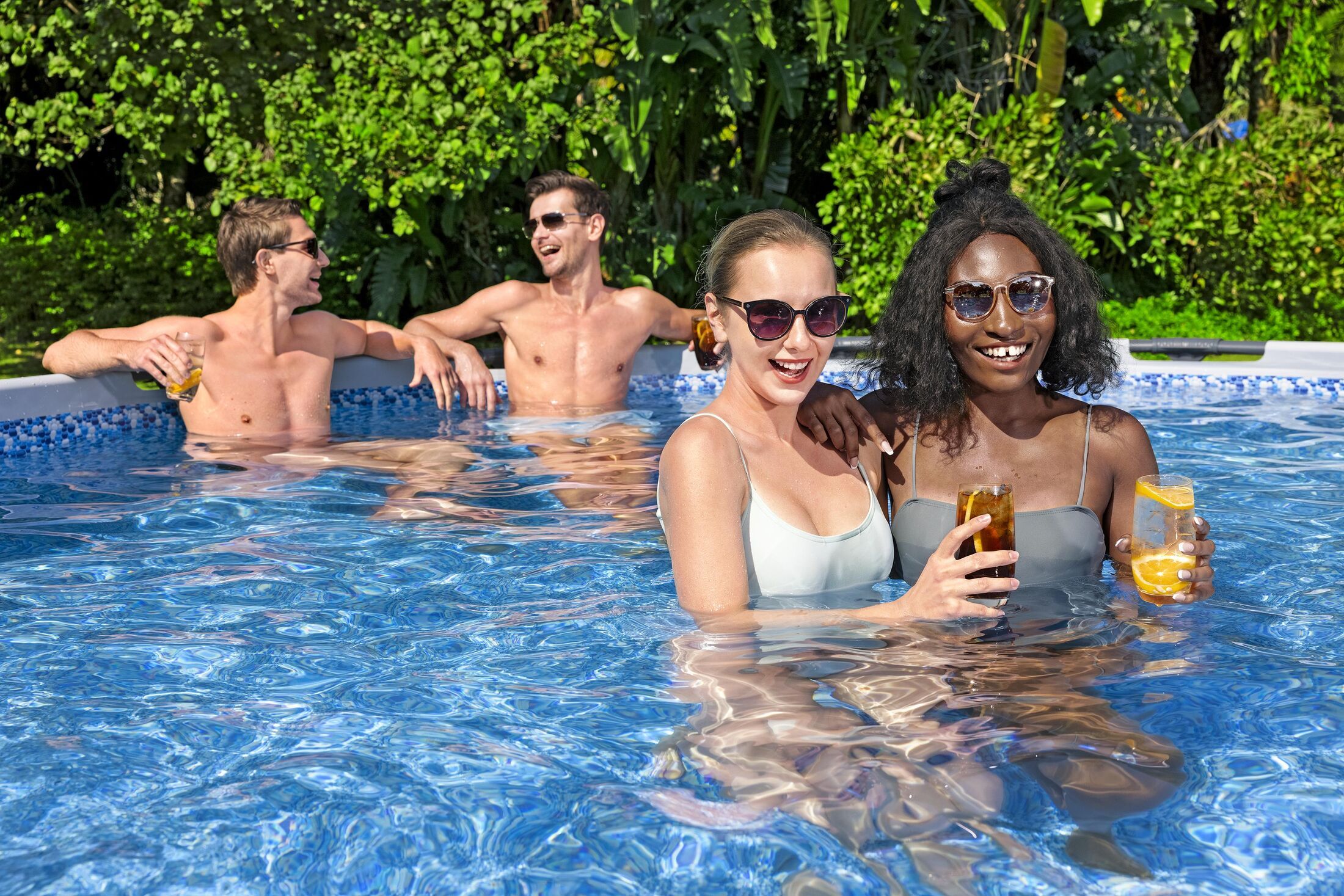 Bestway Steel Pro MAX Round Above Ground Pool Set, 15 ft. x 42 in.