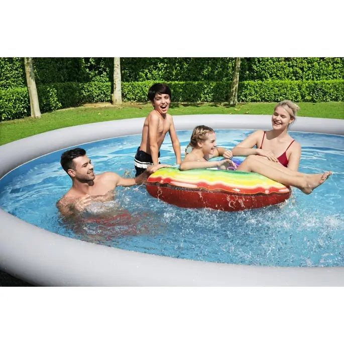 Bestway Fast Set Round Inflatable Pool Set, 13-Ft x 33-In