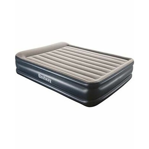 Bestway Queen Airbed With Ac Pump - Gray