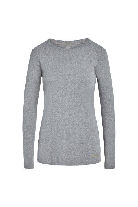 Noble Outfitters Women's Tug-Free Long Sleeve Crew Shirt