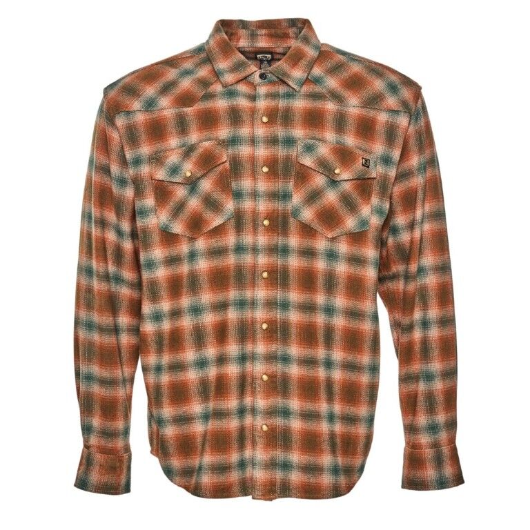 Noble Outfitters Men's Brawny Snap Front Flannel Shirt