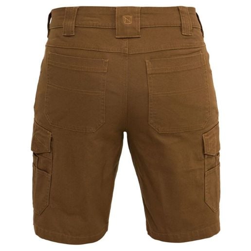 Noble Outfitters Men's FullFlexx HD Canvas Cargo Short in Tobacco