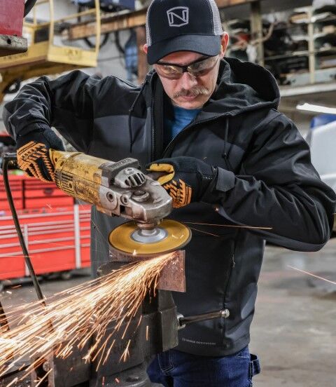 Noble Outfitters Men's Hooded Softshell Jacket