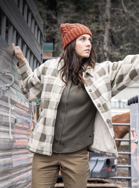 Noble Outfitters Women's Minky Shirt Jacket