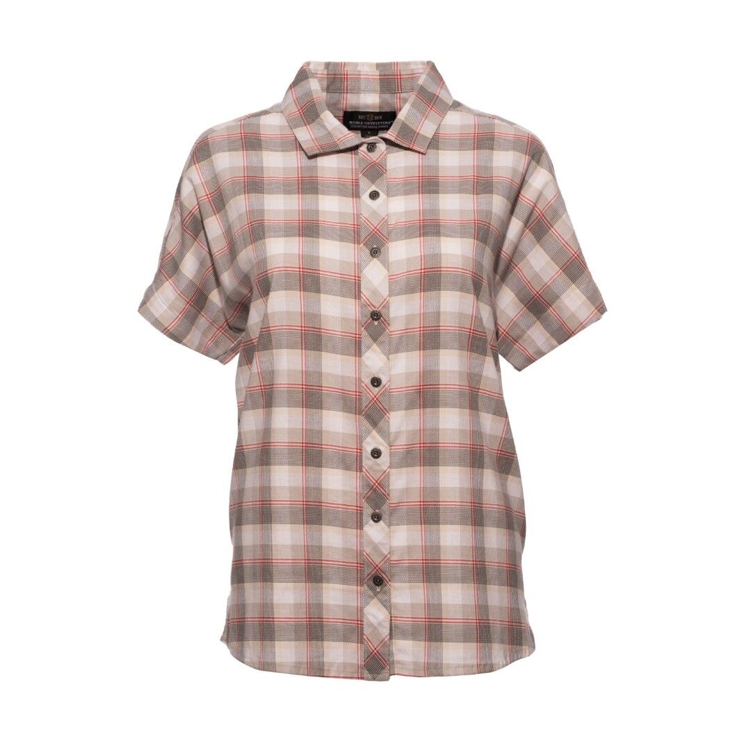 Noble Outfitters Women's FullFlexx Drop Shoulder Short Sleeve Everyday Shirt