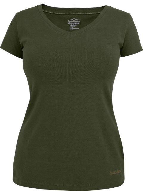 Noble Outfitters Women's Tug Free V-Neck Shirt