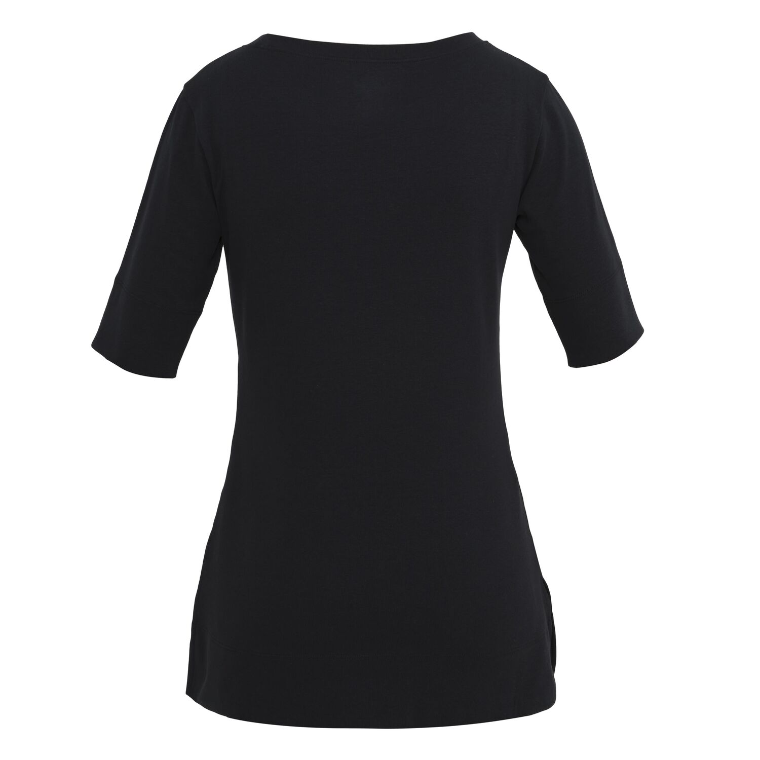 Noble Outfitters Women's Tug-Free Elbow Length Sleeve Top