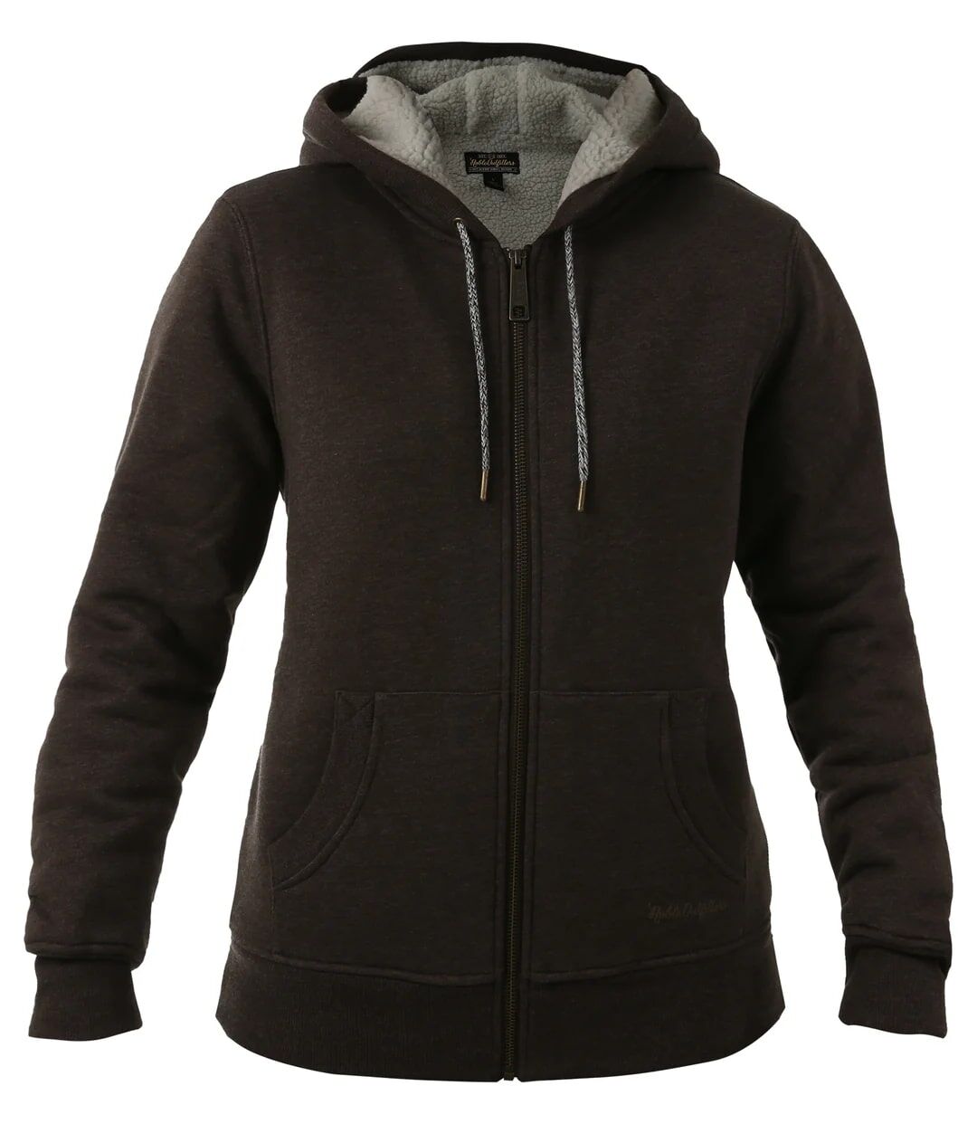 Noble Outfitters Women's Sherpa Lined Full Zip Hoodie