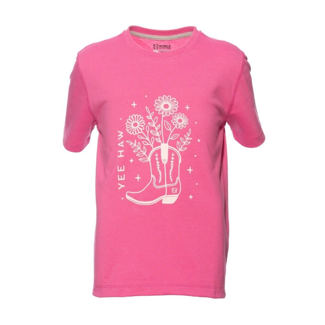 Noble Outfitters Girl's The Best Darn Short Sleeve Graphic T-Shirt