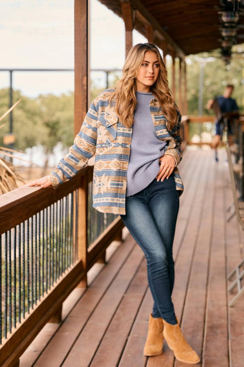 Threadgrit Women's Thelma Shacket