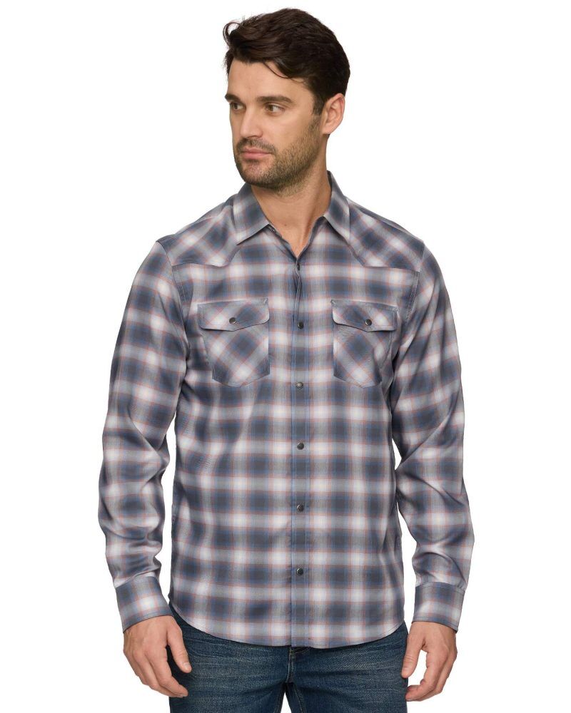 Threadgrit Men's Jonah Performance Western Shirt