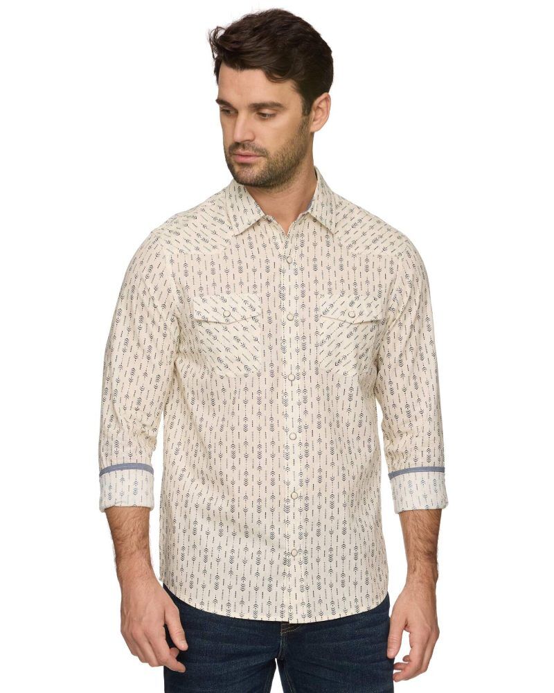 Threadgrit Men's Huxley Western Shirt