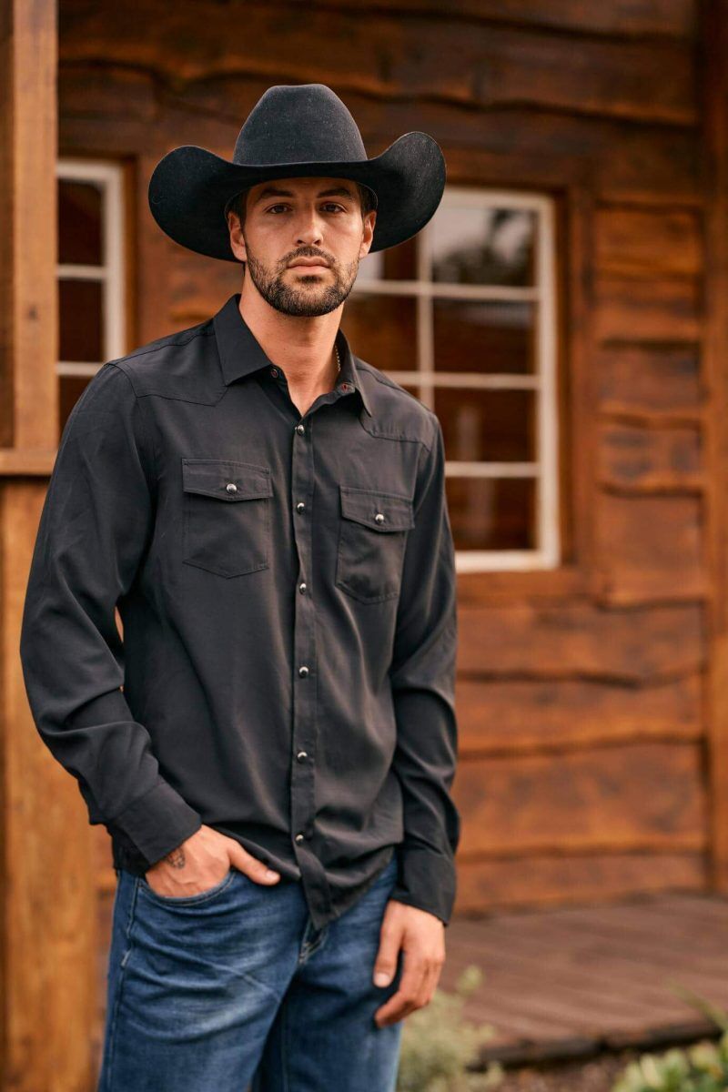 Threadgrit Men's Murphy UPF Performance Western Shirt