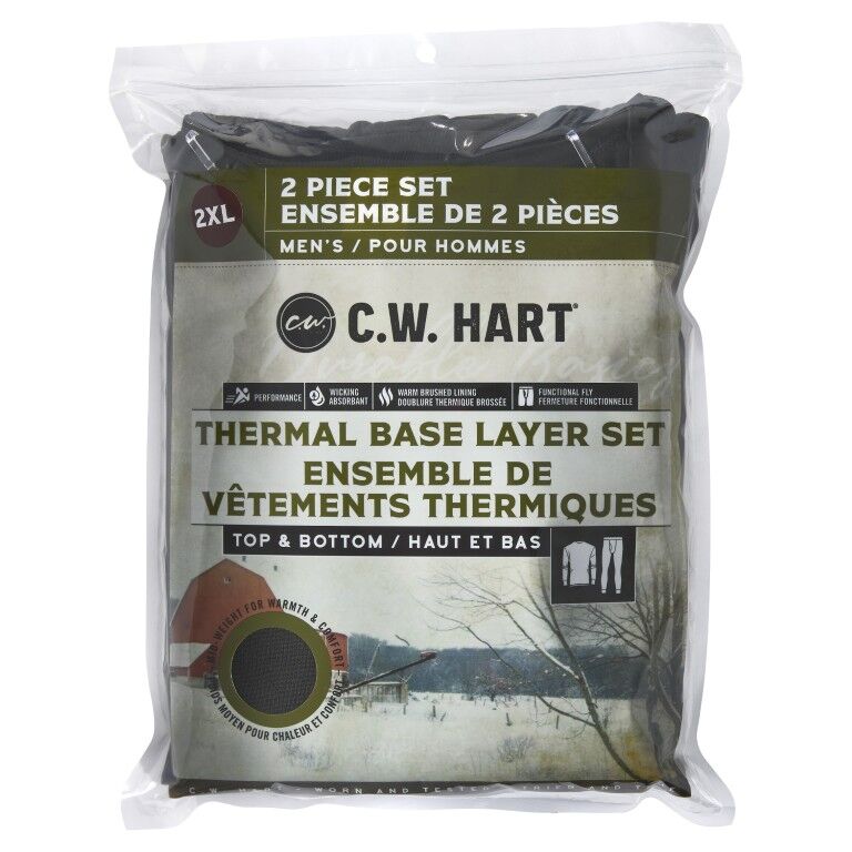 C.W. Hart Men's Thermal Base Layer Set