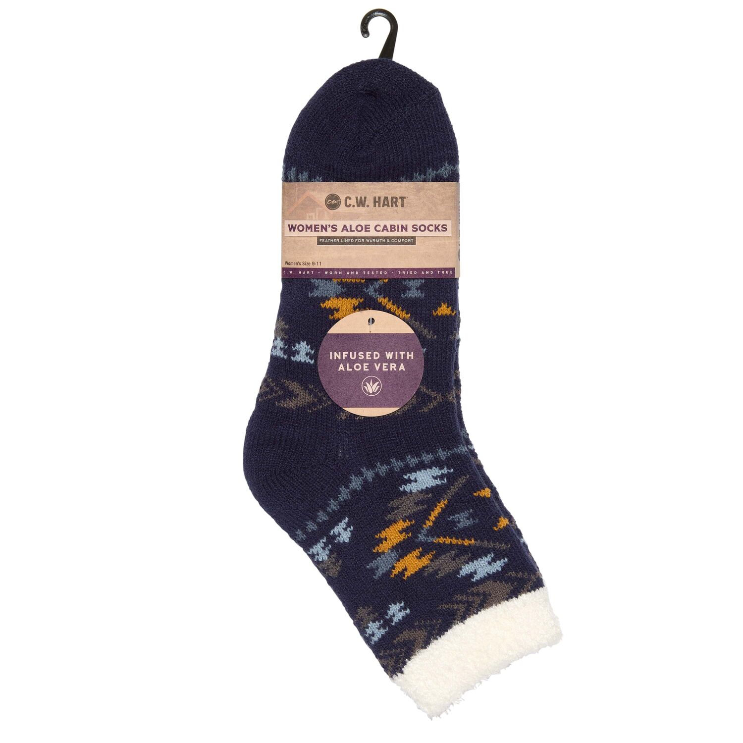C.W. Hart Women's Aloe Cabin Socks