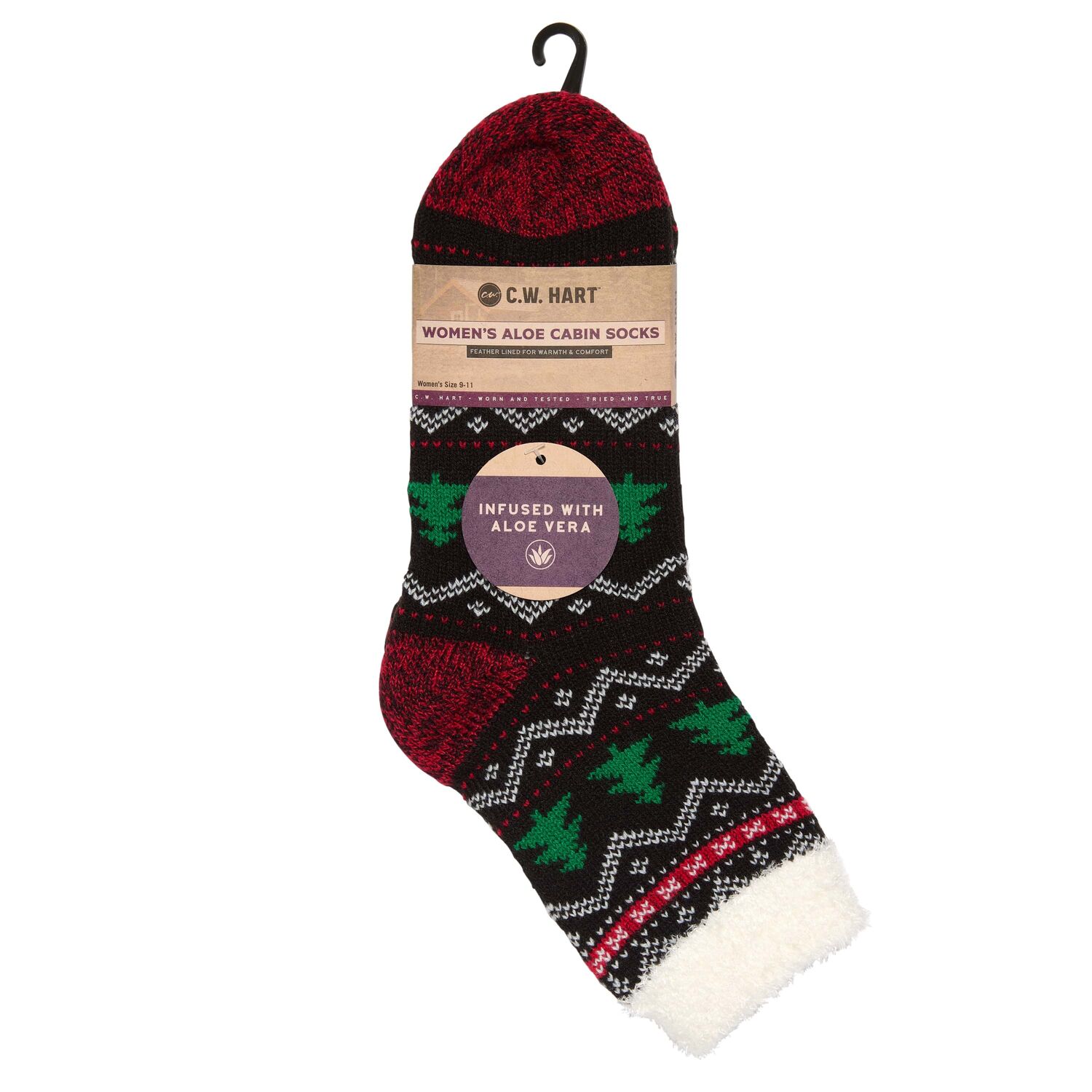 C.W. Hart Women's Aloe Cabin Socks