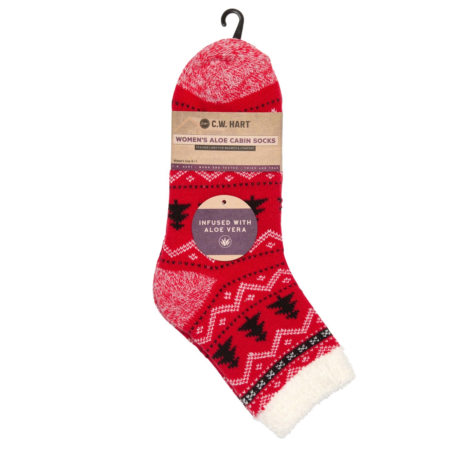 C.W. Hart Women's Aloe Cabin Socks