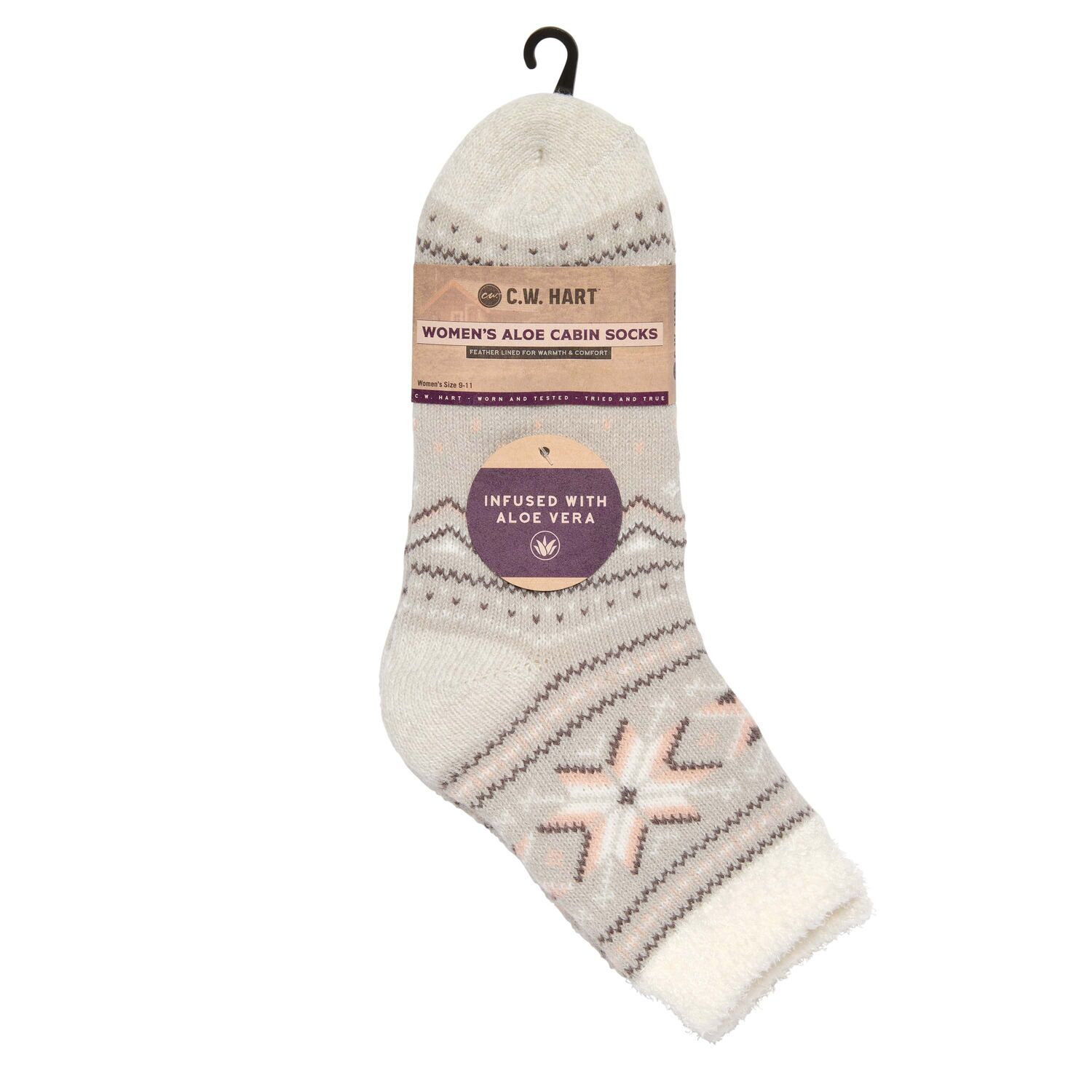 C.W. Hart Women's Aloe Cabin Socks