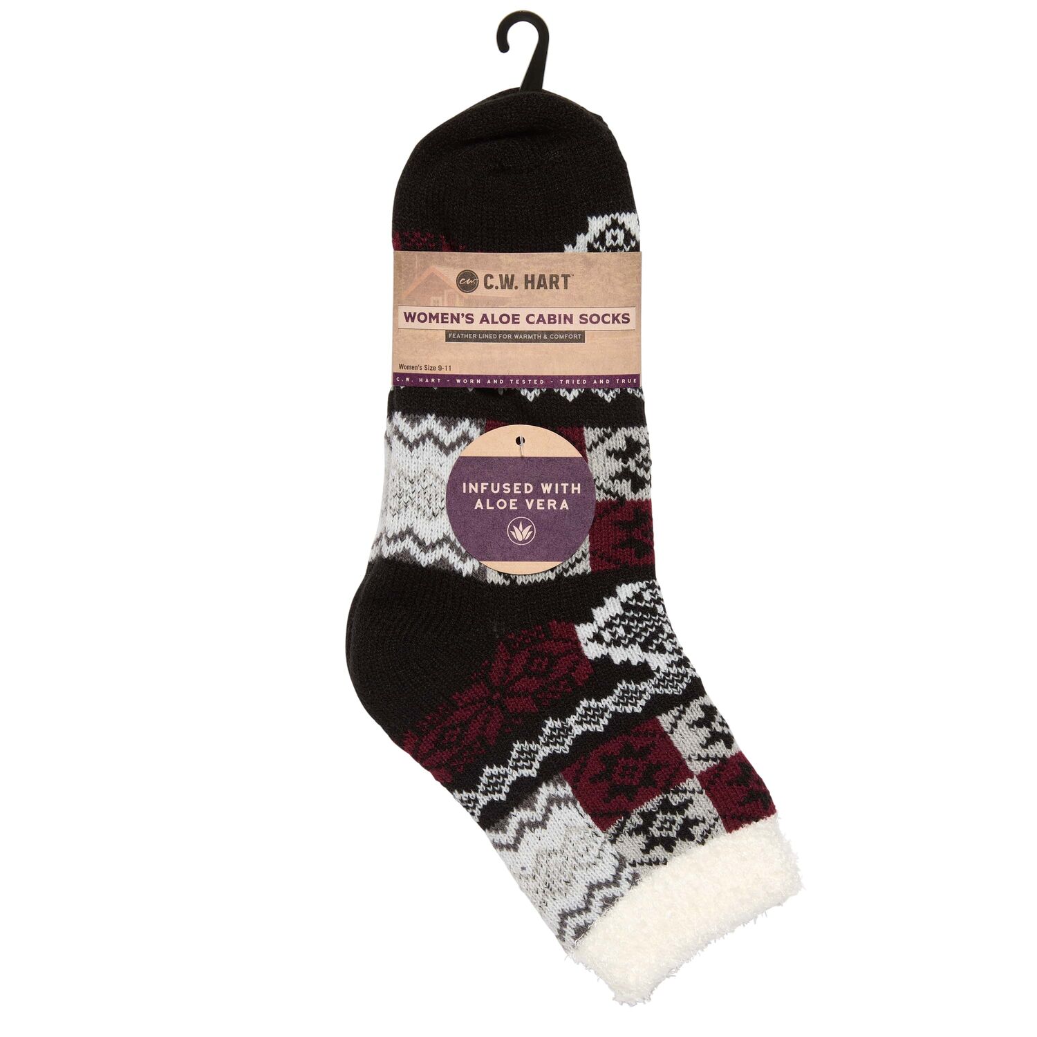 C.W. Hart Women's Aloe Cabin Socks