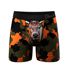 Shinesty Men's The Bambi Bunchers Orange Camo Deer Ball Hammock Pouch Underwear With Fly