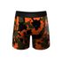 Shinesty Men's The Bambi Bunchers Orange Camo Deer Ball Hammock Pouch Underwear With Fly
