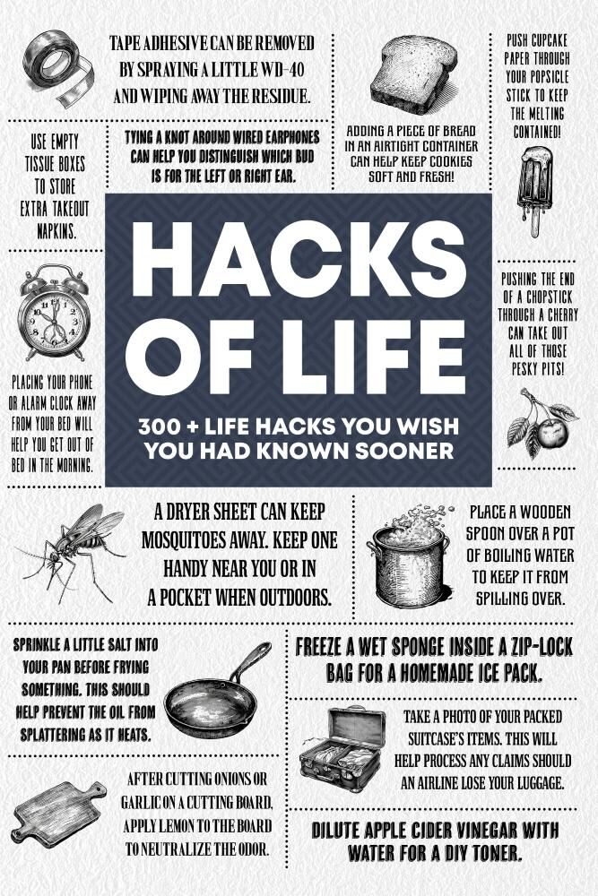 Willow Creek Press Hacks of Life Book