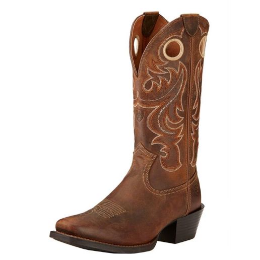 ariat mens dress boots Men's Downtown Western Boots, Inkwell Black, 8 D Designed in a wide 11.5 EE fit for more room and lasting comfort ARIAT MENS BOOKER ULTRA SQUARE