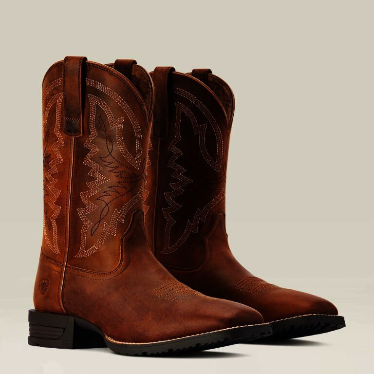 Ariat Men's Hybrid Ranchwork Western Boot