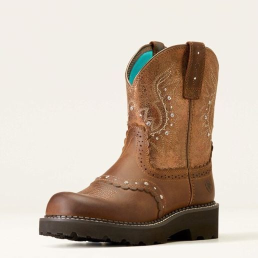 Bottes de cowboy western bicolores femme Ariat taille 9B Bottes de cowboy western bicolores femme Ariat taille 9B