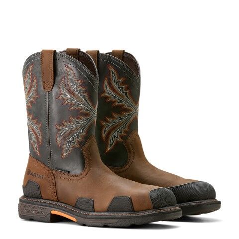 Ariat Men's OverDrive Wide Square Toe Composite Toe Work Boot