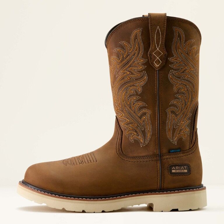 Ariat Men's Activator Argo Waterproof Round Toe Work Boot