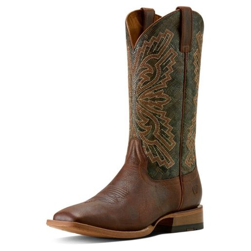 mens western dress boots Hyer Men's Marbled Tan Kincaid Broad Square Toe Boot EE 10+ Its quality construction includes 3/4 welt leather soles with brass nails and lemonwood pegs Abborora Short Cowboy Boots for