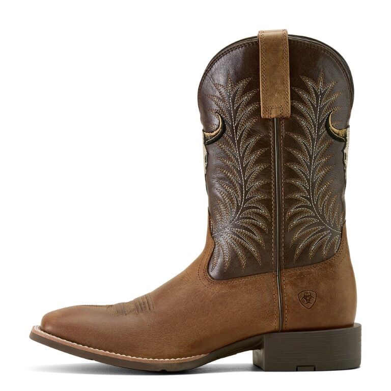Ariat Men's Sport Steer Skull Cowboy Boot