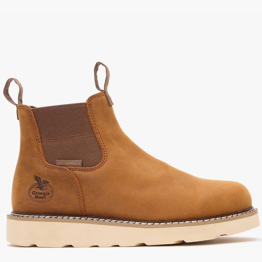 Georgia Men's Core 37 Wedge Waterproof Chelsea Work Boot