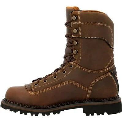 Georgia Men's AMP LT Low Heel Logger Waterproof Work Boot