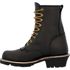 Georgia Men's Forestry Logger Work Boot in Black