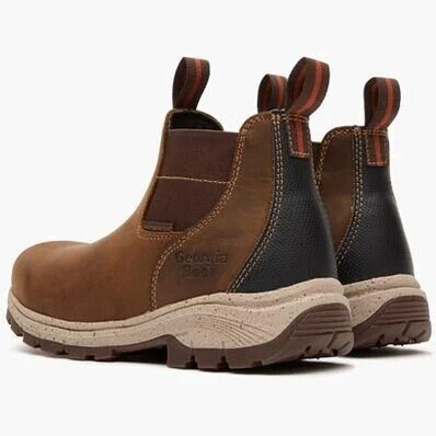 Georgia Women's Eagle Trail Waterproof Alloy Toe Chelsea Work Boot