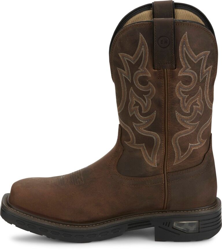 Justin Men's Commander 11-In Square Nano Comp Toe Boot