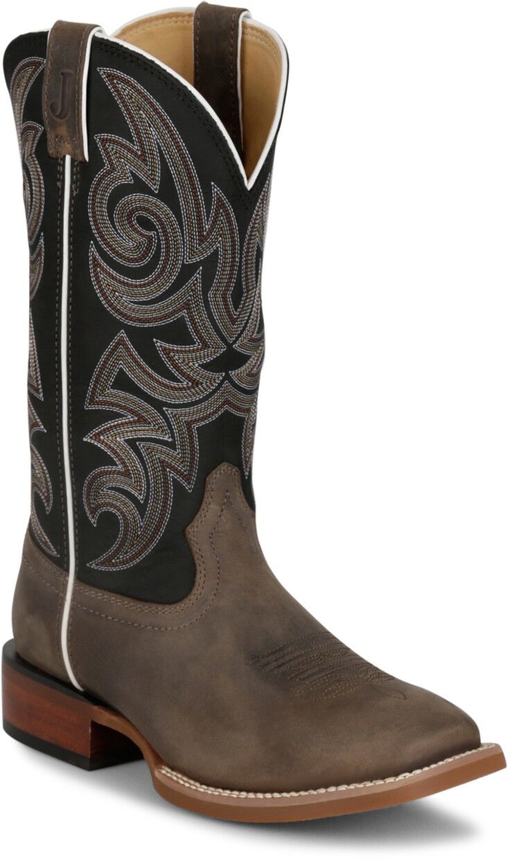 Justin Men's May Day Leather Cowboy Boots