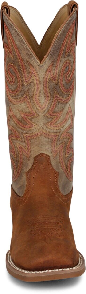Justin Men's May Day Leather Cowboy Boots